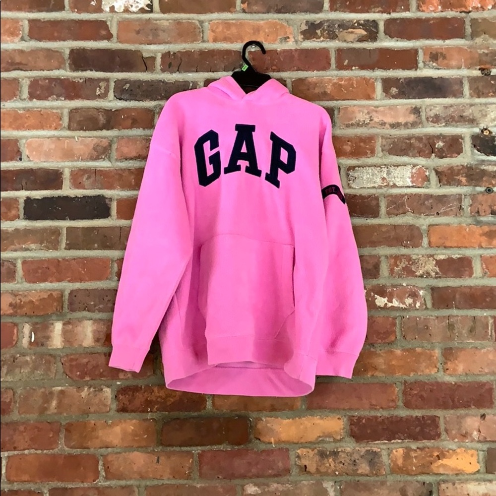 Girls gap pink hoodie